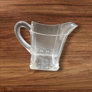 Fostoria Glass Atlanta 500 16 Oz Clear Glass Pitcher Elegant & Sturdy Vintage Li